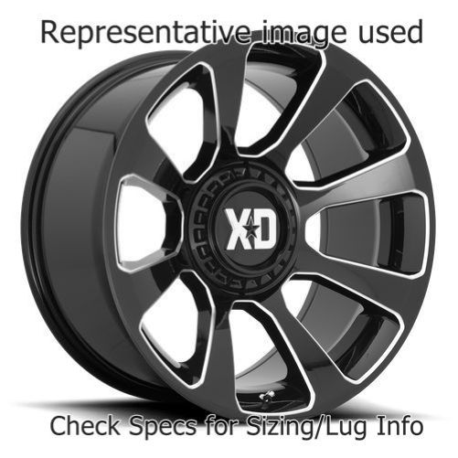 XD Wheels Reactor 10x20 Gloss Black Milled Rim for sale online | eBay